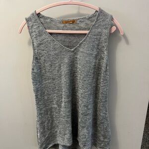 Belldini Heather Gray Knit Tank Top